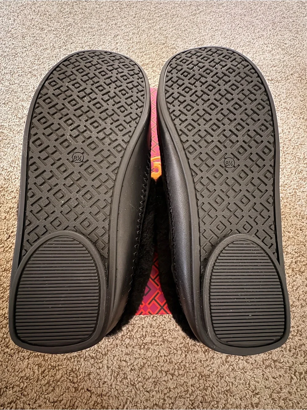 Tory Burch black suede